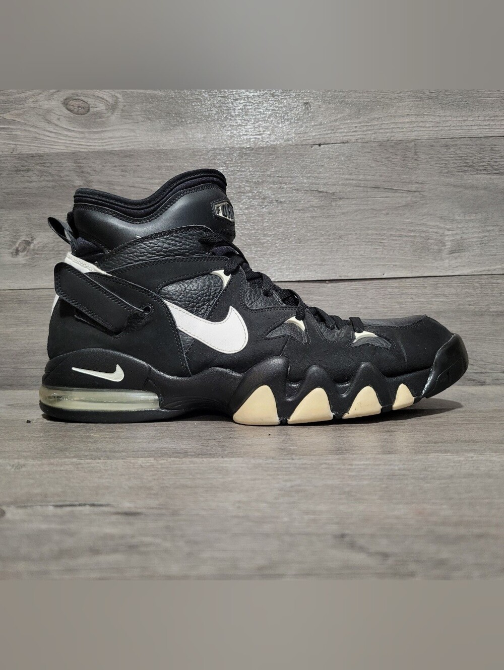 Nike Air Max 2 Strong Retro Mens Size 13 David Robinson Black 555104-010